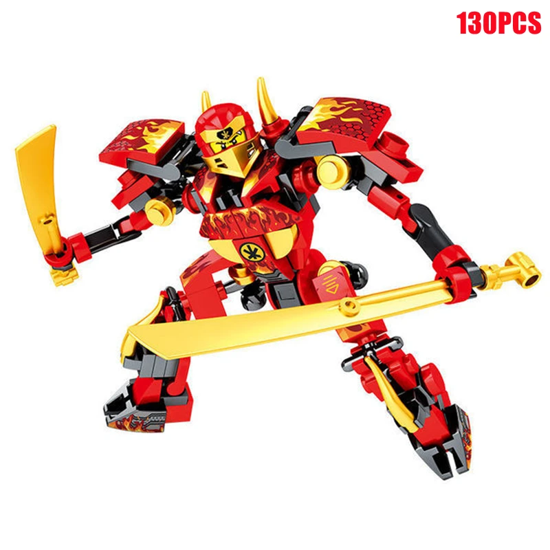 thumbnail image 1 of Figura de acción Ninja Lloyd War Armor Mech Mini Model Building Blocks Compatible Legoboys Technic Anime Cities Juguetes para niños Regalos, 1 of 5