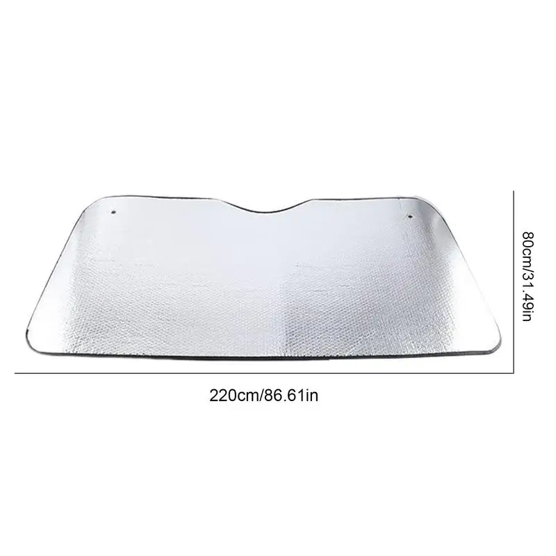 220x80cm Car Window Sun Shade Windshield Snow Ice Anti-UV Protection Front Rear Windshield Block Cover Visor Auto Accessories windshield sunshade car sunshade windshield sun shade