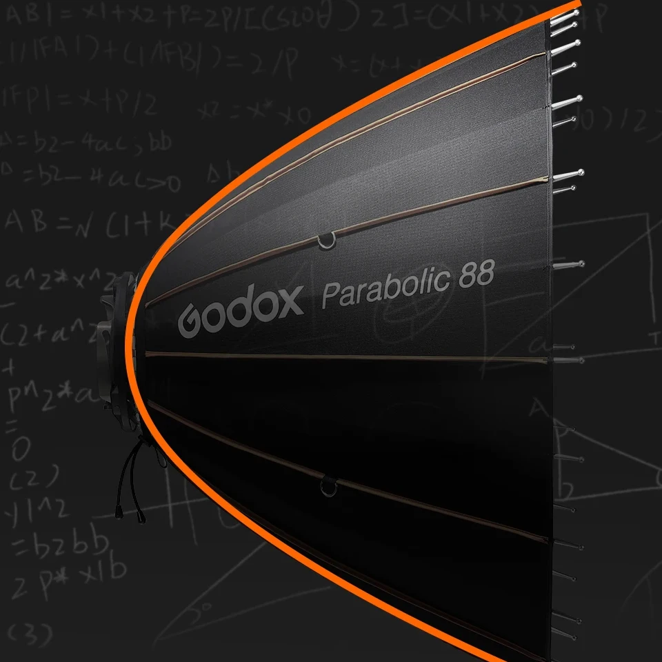 Godox Parabolic68 파라볼릭 라이트 포커싱 시스템 소프트박스 키트 DP400III SK400IIV용 사진 액세서리