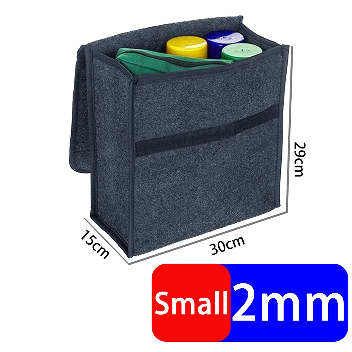 Car Trunk Organizer Foldable Portable Felt Storage Box