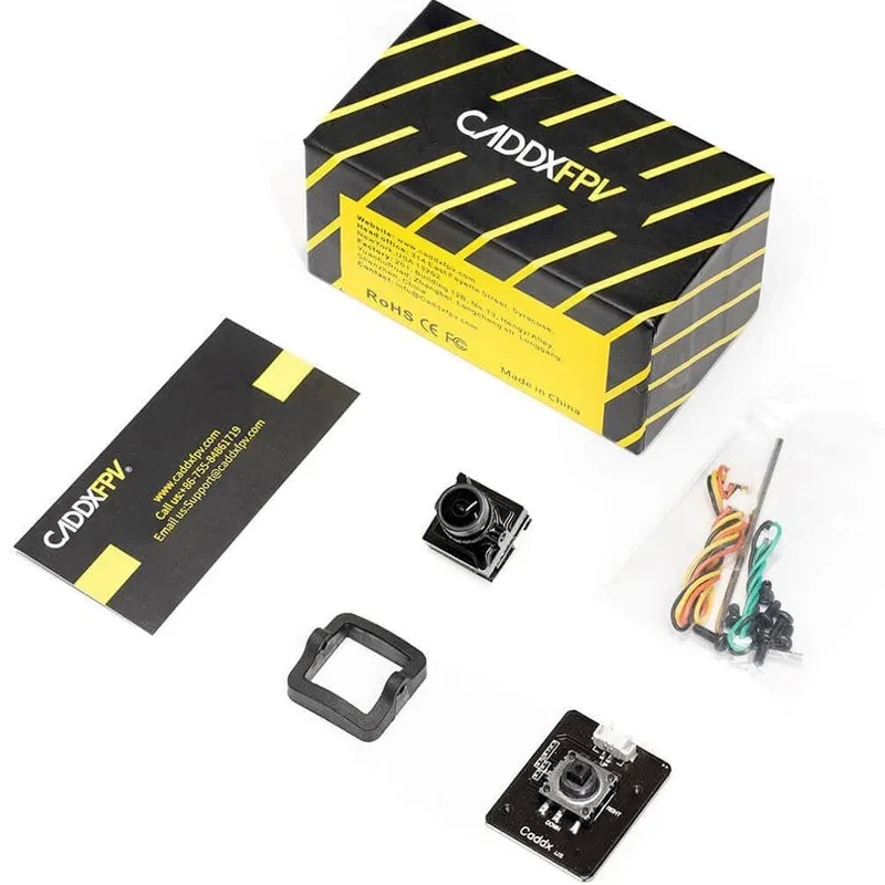 Caddx Baby Racel 2 Nano Размер 1200TVL 3g FOV165° Звездный свет с низкой задержкой день и ночь FPV-камера для фристайла 14*14 мм для радиоуправляемого дрона