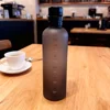 Plastic Water Bottle Time Marker Creative Large Capacity Leakproof Milk Cup Drinkware Kid School Gym Sport 3