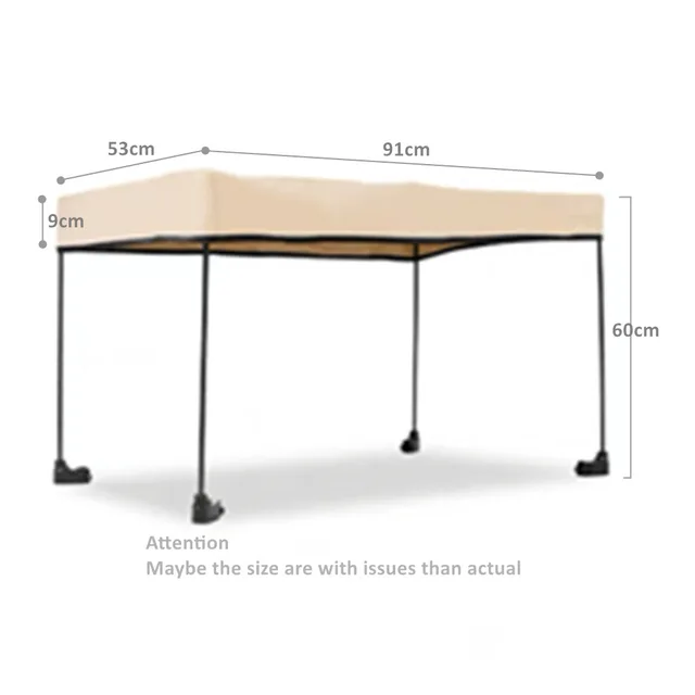 Mindig A Közmű Kocsi Napfény Árnyékolása / Bukás Az Összecsukható Kerti Kosárhoz - Image 3