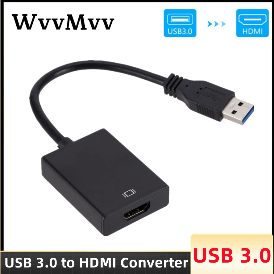 1080P USB 3.0 to HDMI-Compatible Video Converter Multi Display Graphic ...