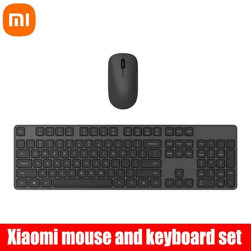 Беспроводная клавиатура и мышь Xiaomi с беспроводной передачей 2 4