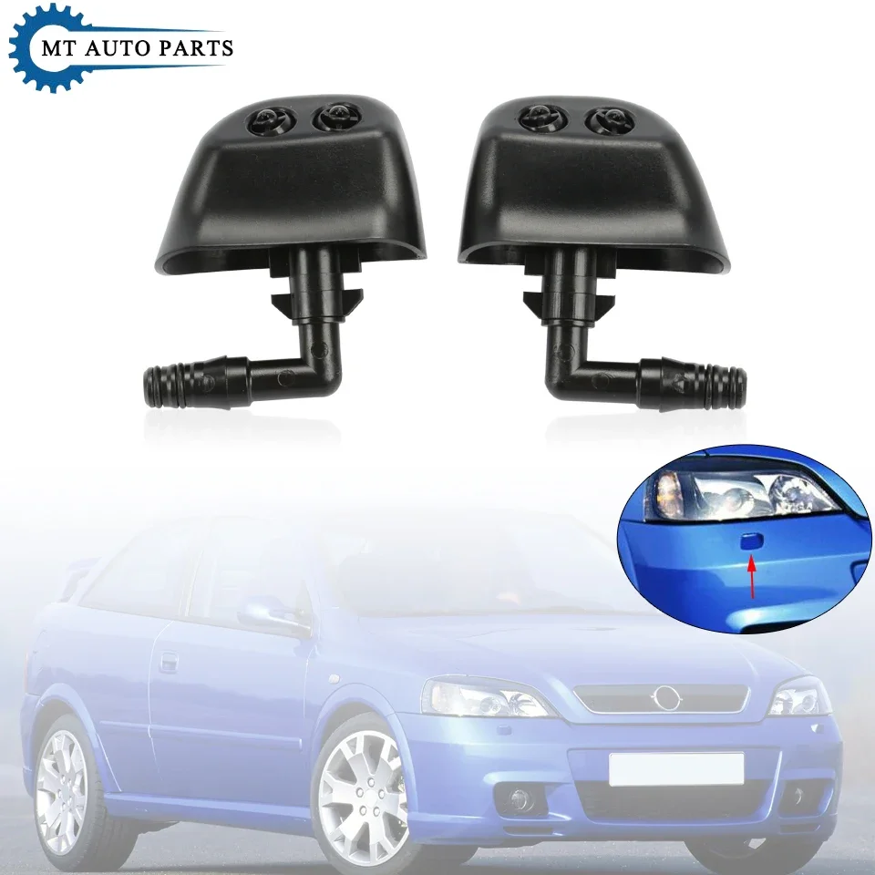 2 Ugelli Lavafari Per OPEL Astra G MK2 1998-2009 - Ricambio 90559588 90559589 - 4