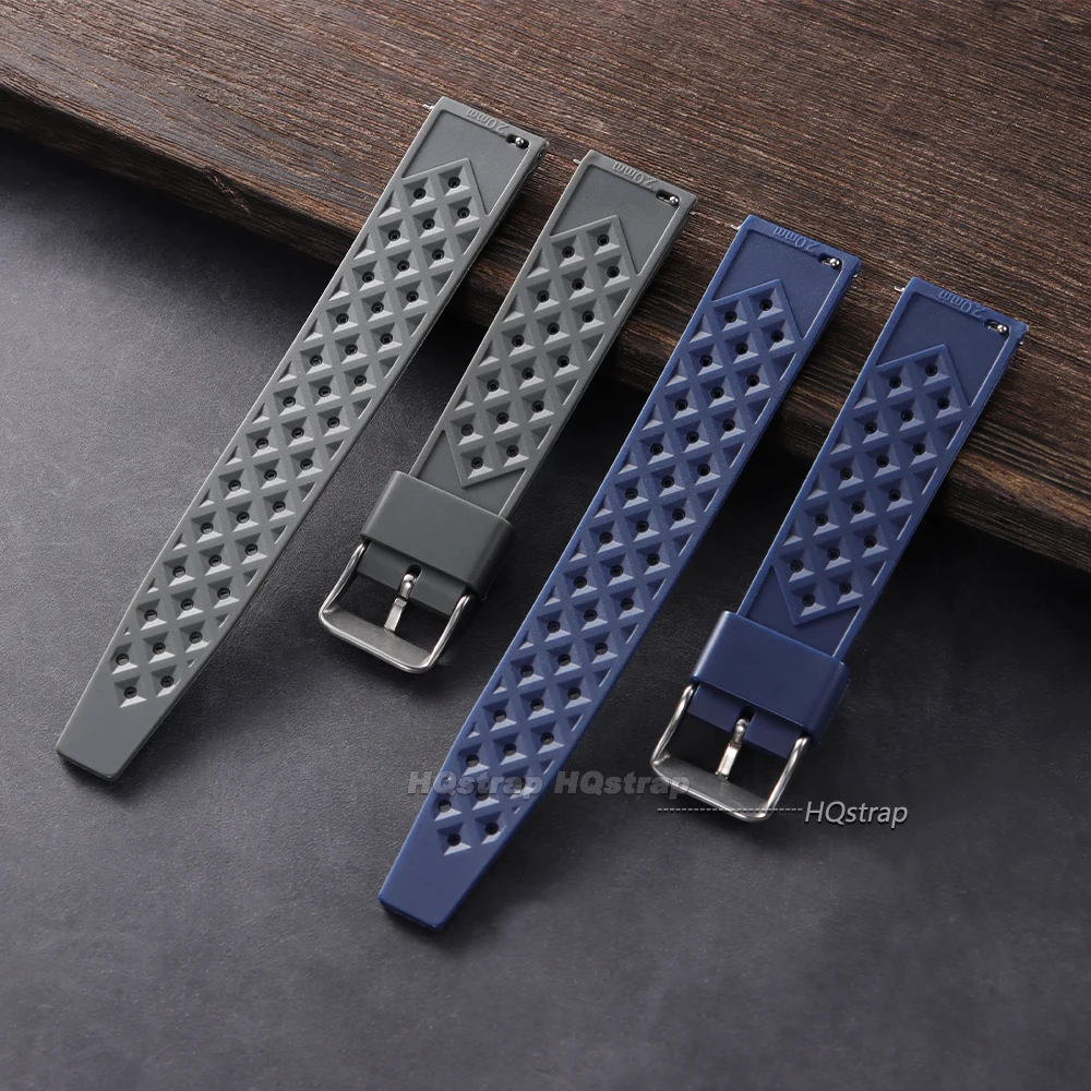 Tropical Waterproof Silicone Quick Release Watch Strap - Universal Wristband