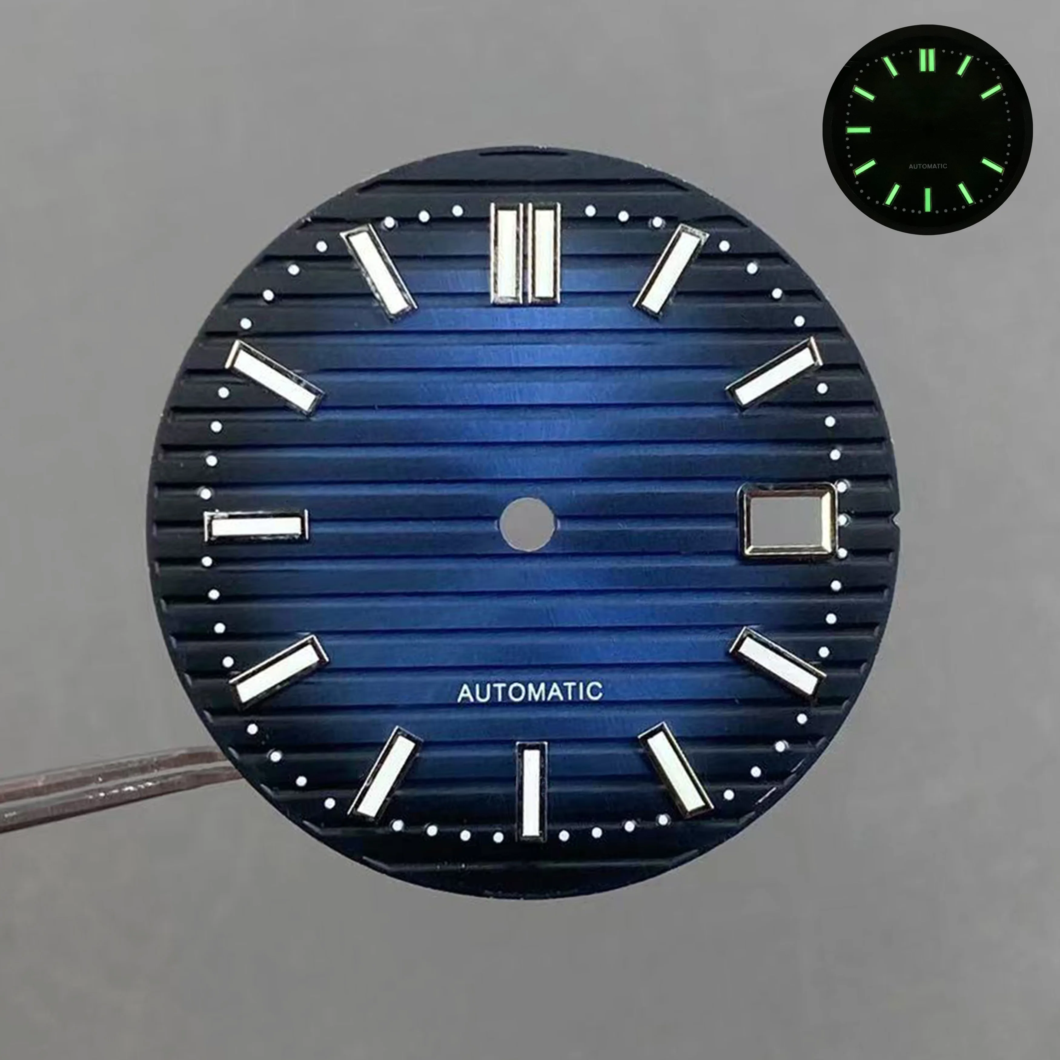 High-Quality Green Luminous Watch Dial - 30.5mm