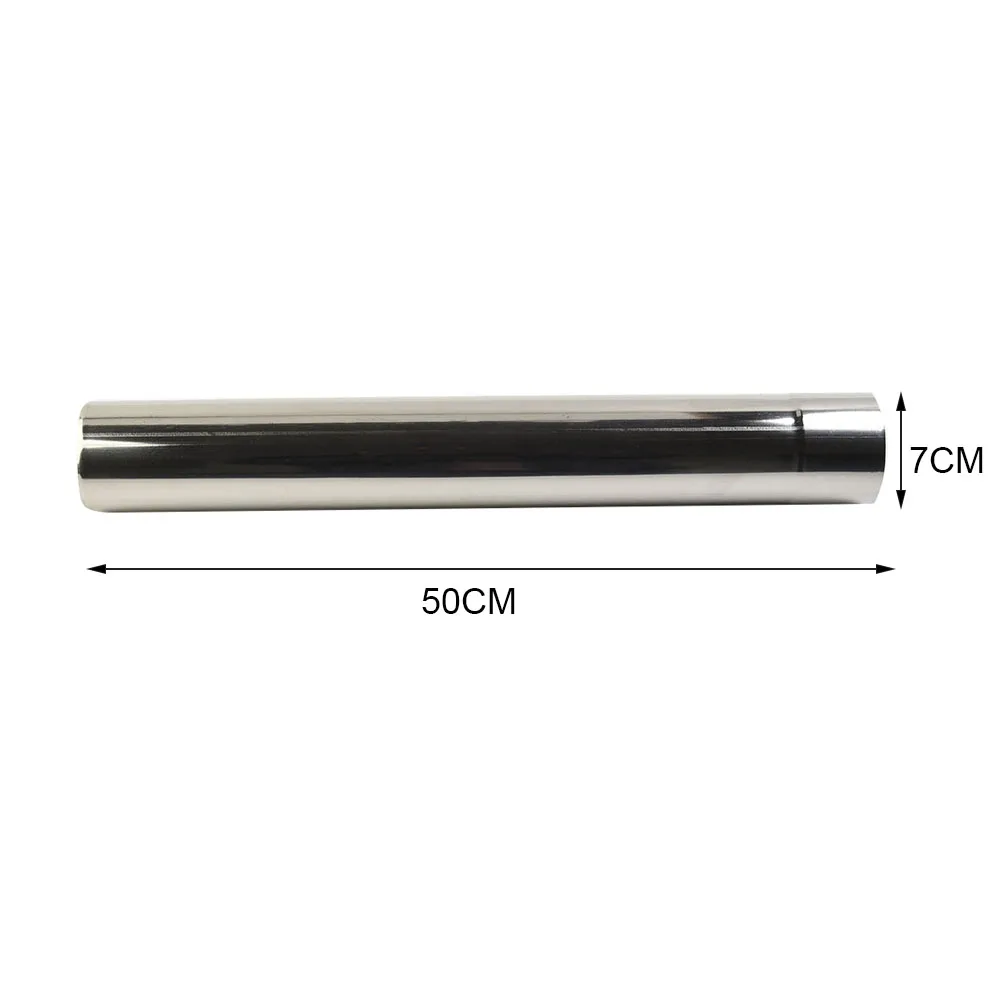 High Quality Tube Furnace Exhaust Expanded Home Improvement Silencer Tube Stainless Steel 7cm*50cm Chimney Flue