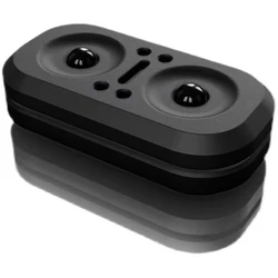 Magnetic Metal Owl Fidget Slider Toy - Stress Relief Hand Spinner (Black)