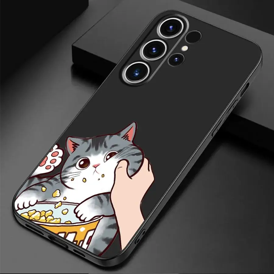 Cartoon Cute Cat Soft Phone Case