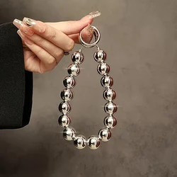 Elegant Silver Bead Hanging Ropes - Perfect Holiday Party Gifts & Universal Accessories (Silvery)