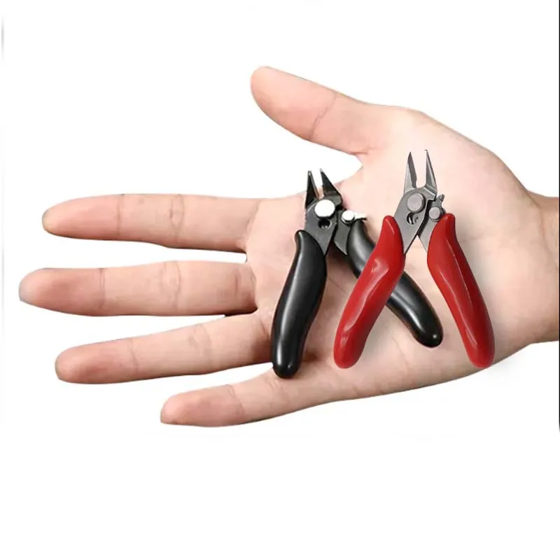 3.5 Inch Stainless Steel Pliers Cutting Side Diagonal Pliers Electrical Nippers Snips Flush Lock Pliers Wire Cable Cutters Tools