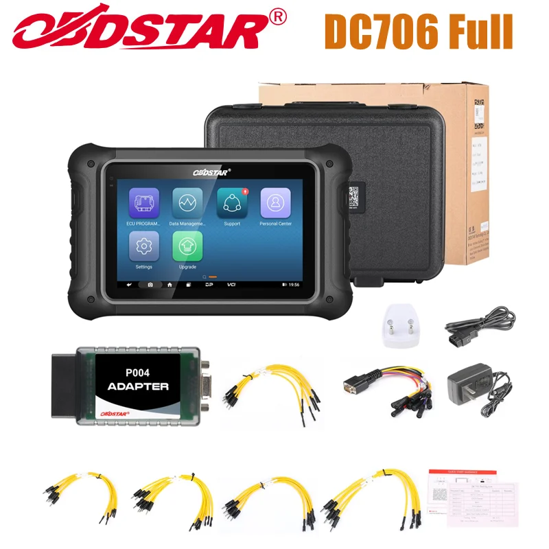 OBDSTAR DC706 ECU Tool Full Version for Car and Motorcycle ECM+TCM+BODY ECU Clone by OBD or BENCH