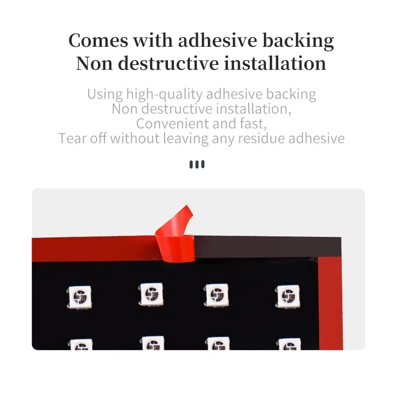 Truck Car Devil Eye LED Pixel Panel Light Remote Control Soft Foldable Lighting Scrolling For Board Windshield 12V 24V