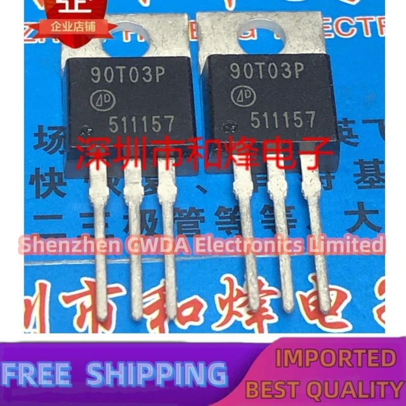 

10 шт.-20 шт., AP90T03P 90T03P TO-220, 30 В, 75 а