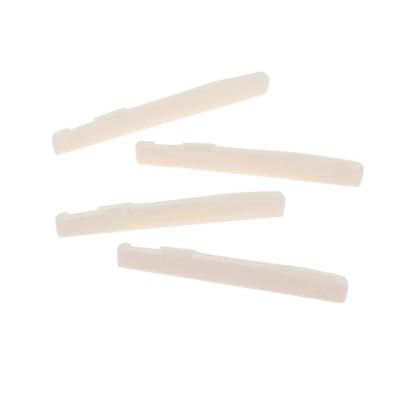 1PC Real Bone Bridge Saddle For Folk Acoustic Guitar 72MM/74MM/76MM/80MM 3MM X 12MM Guitar Accessories
