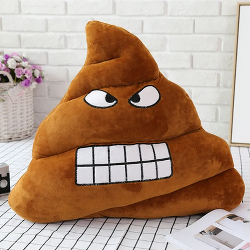 35CM Plush Doll Pillow Sofa Pillow Sofa Cushion Home Decor Gift Stuffed Poop Doll Toys