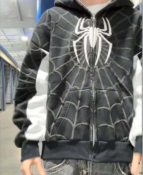 90s spider web reflector nylon hoodie 希少 90s spider web reflector nylon hoodie 希少