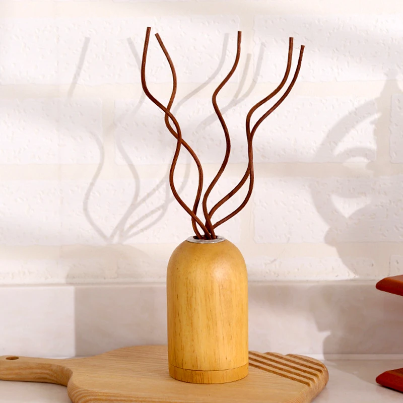 Description Picture 3 of item20pcs Wavy Rattan Diffuser Sticks Nordic Simple Aroma Reed Home Decor For Diffuser Oil Sticks Replacement Refill Air Freshener
