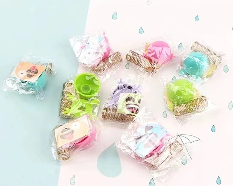 50PCS Mini Zusammengebaute Bounce Elf Lustige Kreative Spielzeug Für Kinder Geburtstag Party Favors Goodie Bag Piniata Füllstoffe Karneval Auto geschenk – Detail 7