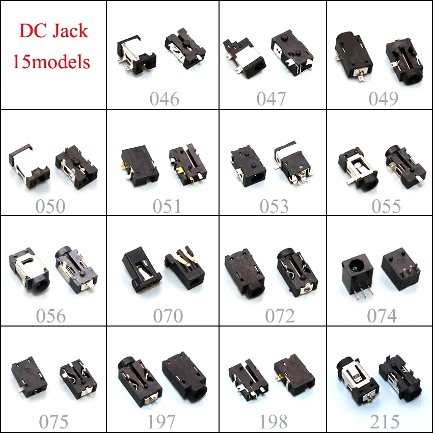 5PCS DC Buchse Gemeinsame Tablet DC Power Jack Buchse Lade Anschluss für Lenovo/Onda/ALLDOCUBE/Chuwi/Voyo/Newman/Laptop DC Port