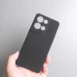 Enhanced Sand Matte Soft Silicone Shockproof Camera Protective Case Cover - Motorola Edge 70 (Black)