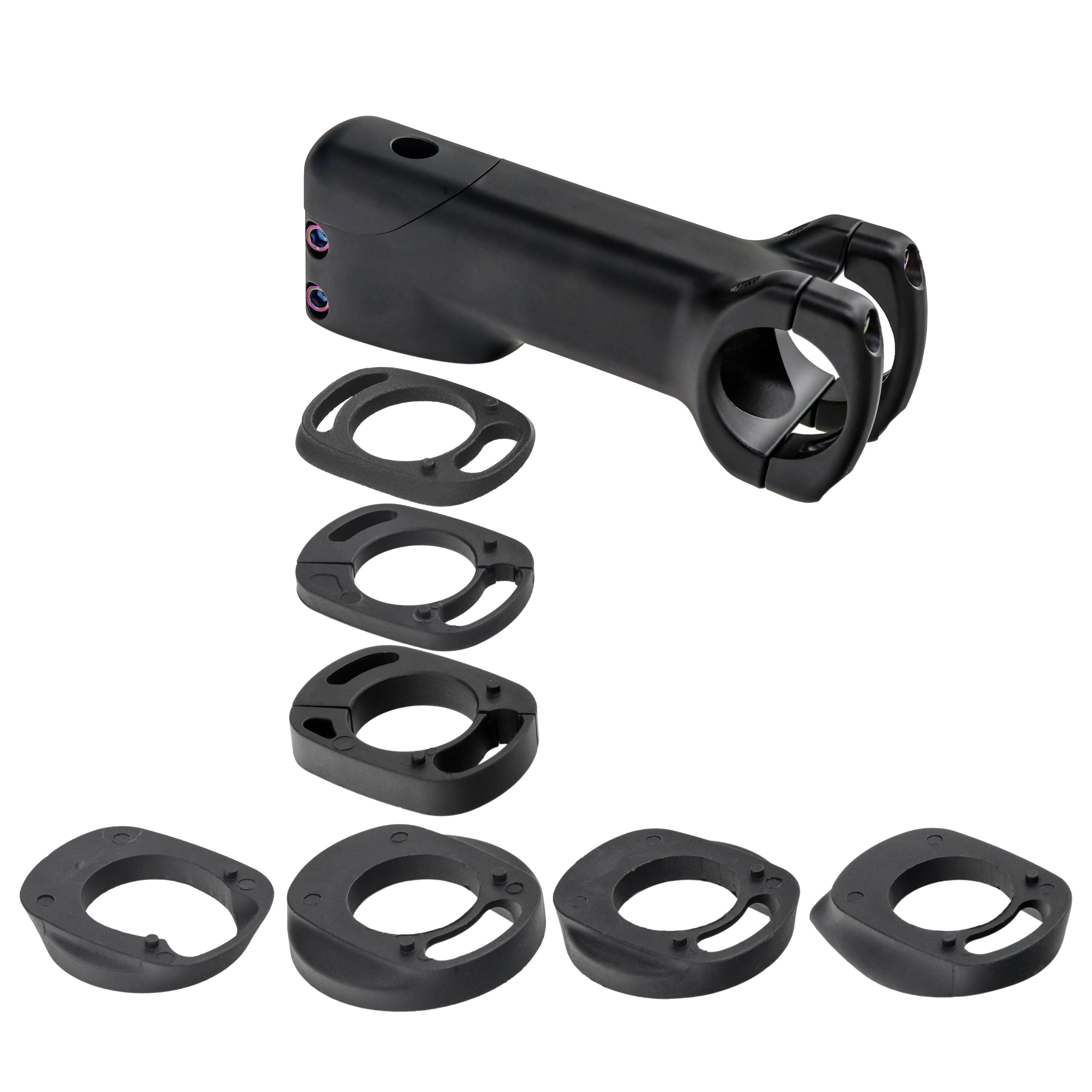 Road Bicycle Stem 28.6-31.8mm Aluminum Internal Routing Bike Stems