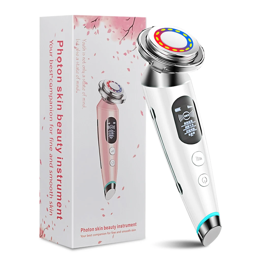 Neck Face Massager Electrotherapy Skin Care Tool Skin Care Device Vibrating Face Massagers Devices EMS Microcurrents Lift Skin Care Tightening Facial Massage Beauty Tools Machine Home