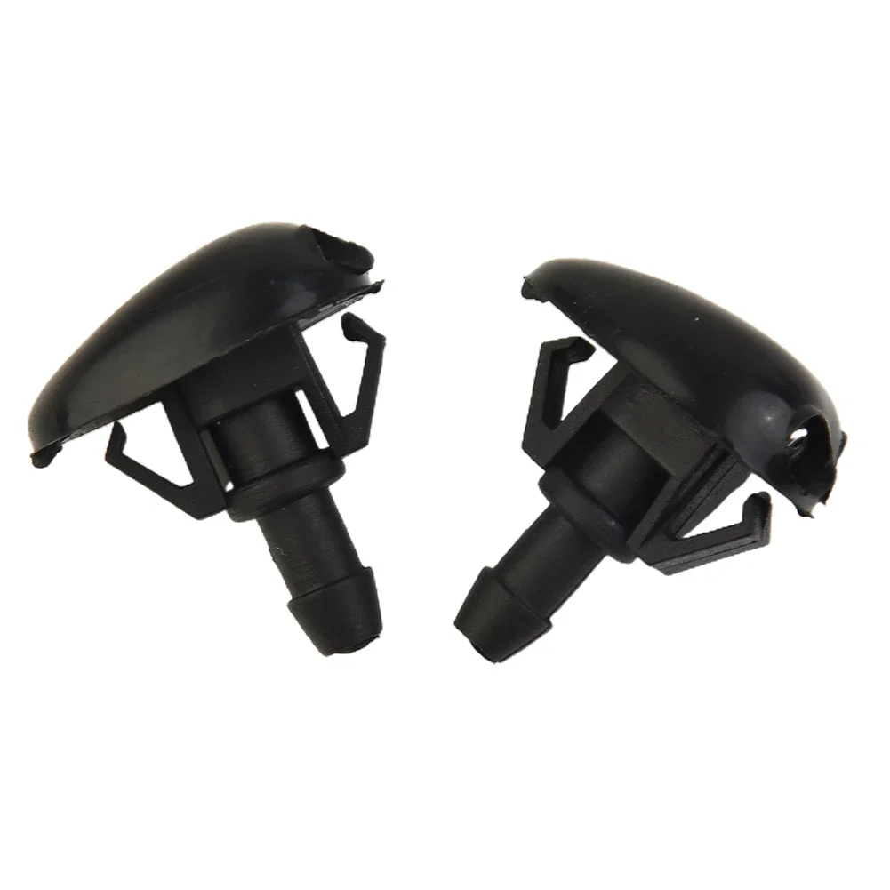 2pcs Front Windshield Washer Nozzle ABS Auto Parts For Nissan Navara D22 D40 1998-2015 For Silvia 200sx ADM S14 07/1996-1998 front wiper washer nozzle