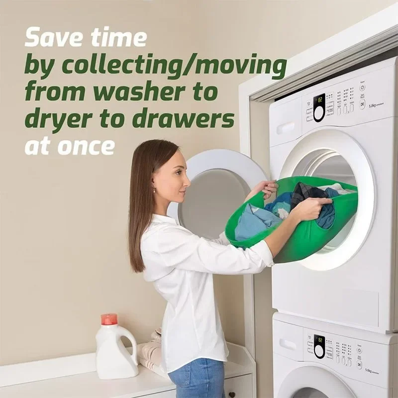 Folding Dirty Clothes Hamper Laundry Basket Tumble Dryer Dirty Clothes Dryer Hamper Swivel To Empty Into Washing Machine