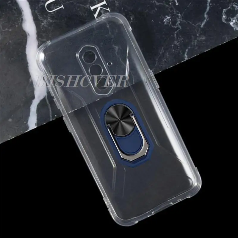 For Blackview BV5200 Pro BV5200Pro 2022 Back Ring Holder Bracket Phone Case Smartphone TPU Soft Silicone Cover 3
