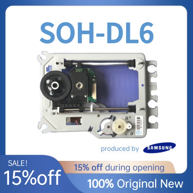 

Original new SOH-DL6 SOHDL6 Samsung Optical Pick-Up Laser Lens with Mechanism for DVD Player