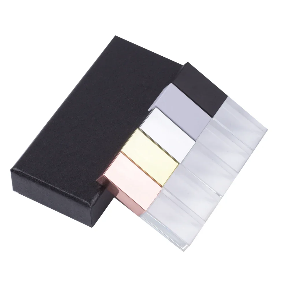 1개 무료 3D 프린트 로고 LED 조명 패션 크리스탈 USB 플래시 펜 드라이브 128GB 펜드라이브 64GB 펜드라이브 32GB 16GB 8GB 4GB