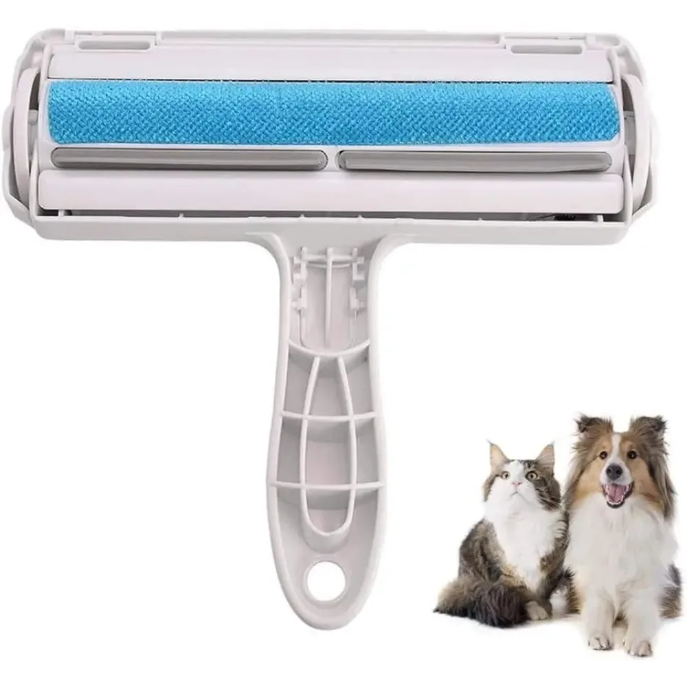 Pet Hair Removal Brush Reusable Pet Hair Roller Type Easy-to-clean Cat and Dog Brush Base Home Furniture Sofa Fabric