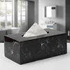 Rectangular Marble Texture Resin Facial Tissue Box Kitchen Office Car Napkin Holder Paper Towel Dispenser Container Home Decor 4
