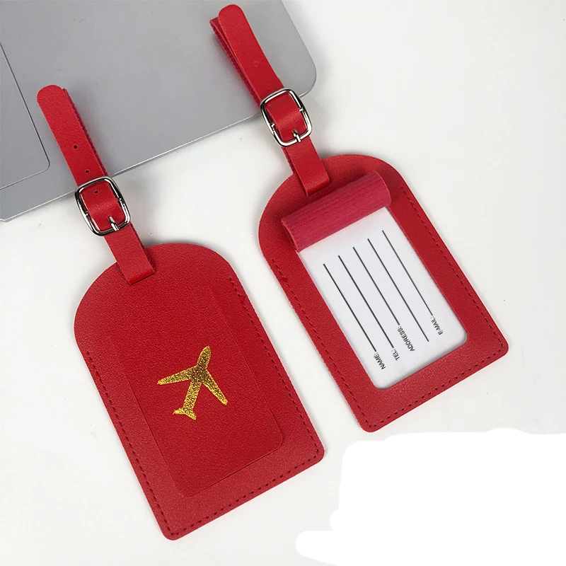 PU Leather Luggage Tag 2