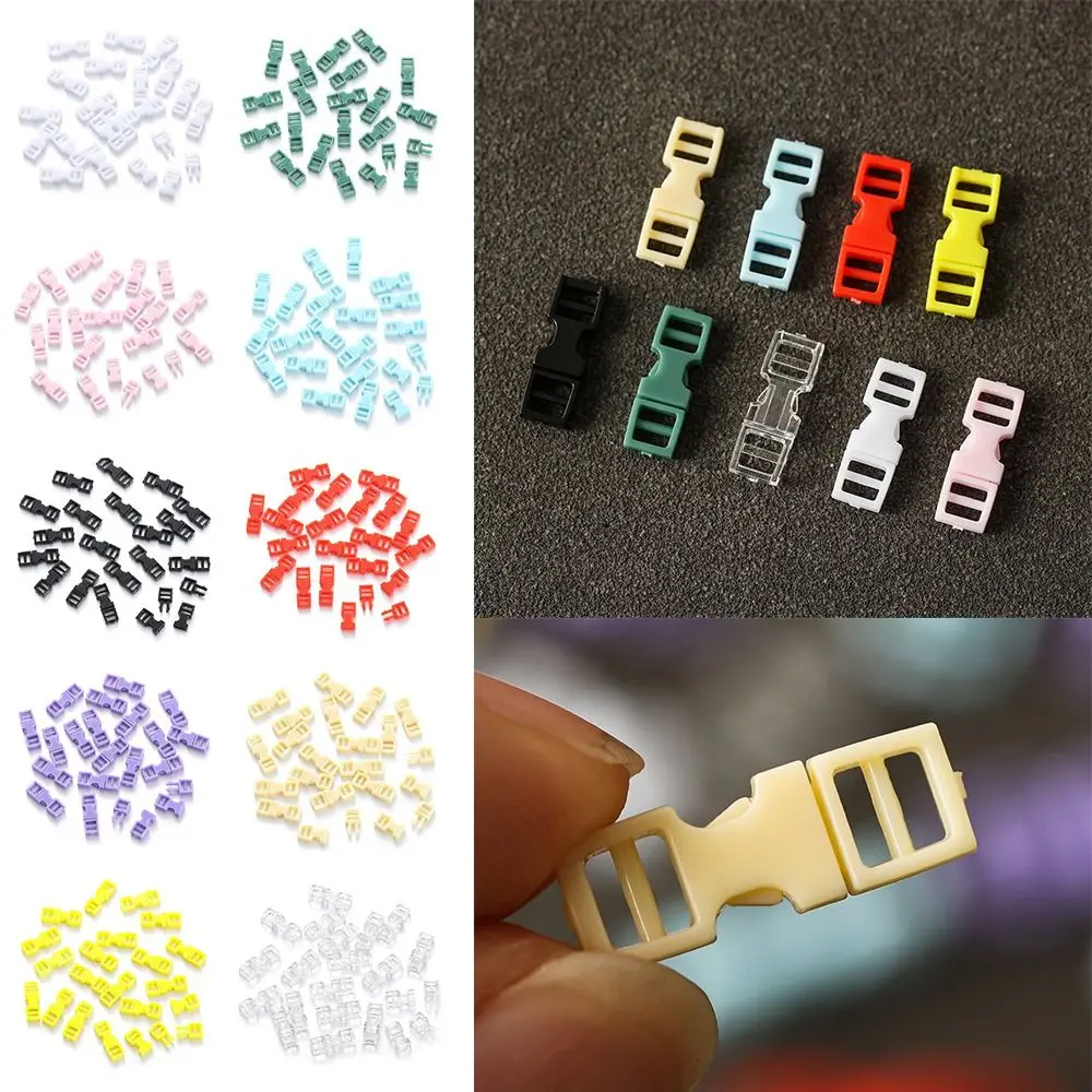 Plastic Mini Buckles for DIY Doll Bags and Handmade Sewing