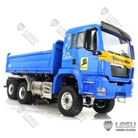 LESU Three-Way 1/14 RC Hydraulic Dumper Truck Metal Chassis for DIY Man TGS Tipper Model W/ Lights Sound ESC Motor Th16711-SMT9 2