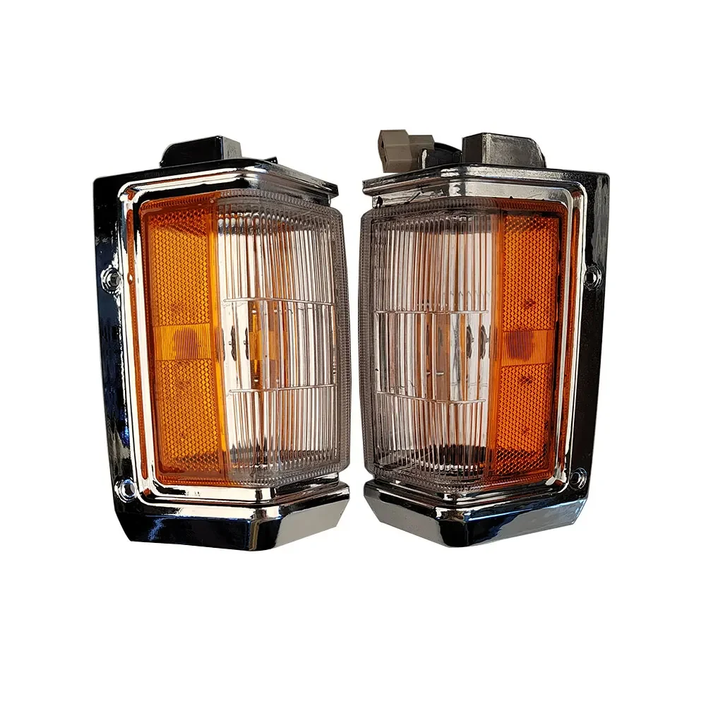 

A Pair Car Front Turn Signal Light Corner Lamp For Nissan Terrano D21 1987 To 1995
