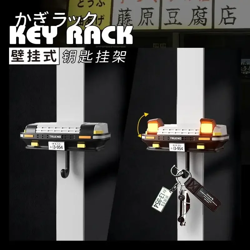 2025 New AE86 Car Headlight Key Holder Room Accessories Wall-Mounted Key Hanger Wall Hooks Car Enthusiasts' Gifts Birthday Gift 2