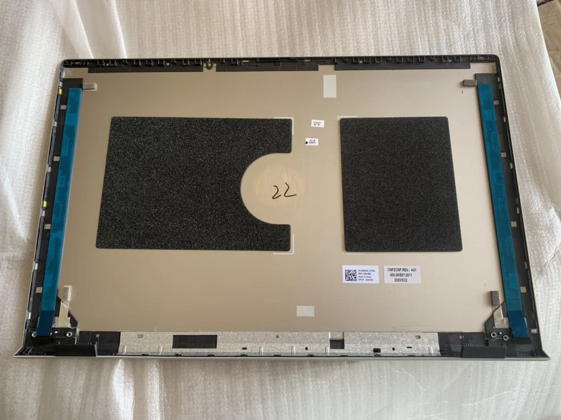 Top cover frame for Vostro 5501 5502 V5501 V5502 screen back case laptop LCD shell front bezel hinge 00WVN1 0CR84C