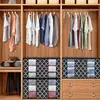 NEW Foldable Storage Bag Clothes Blanket Quilt Closet Sweater Organizer Box Pouches Fashion Sale Clothes Cabinet Organizer 4
