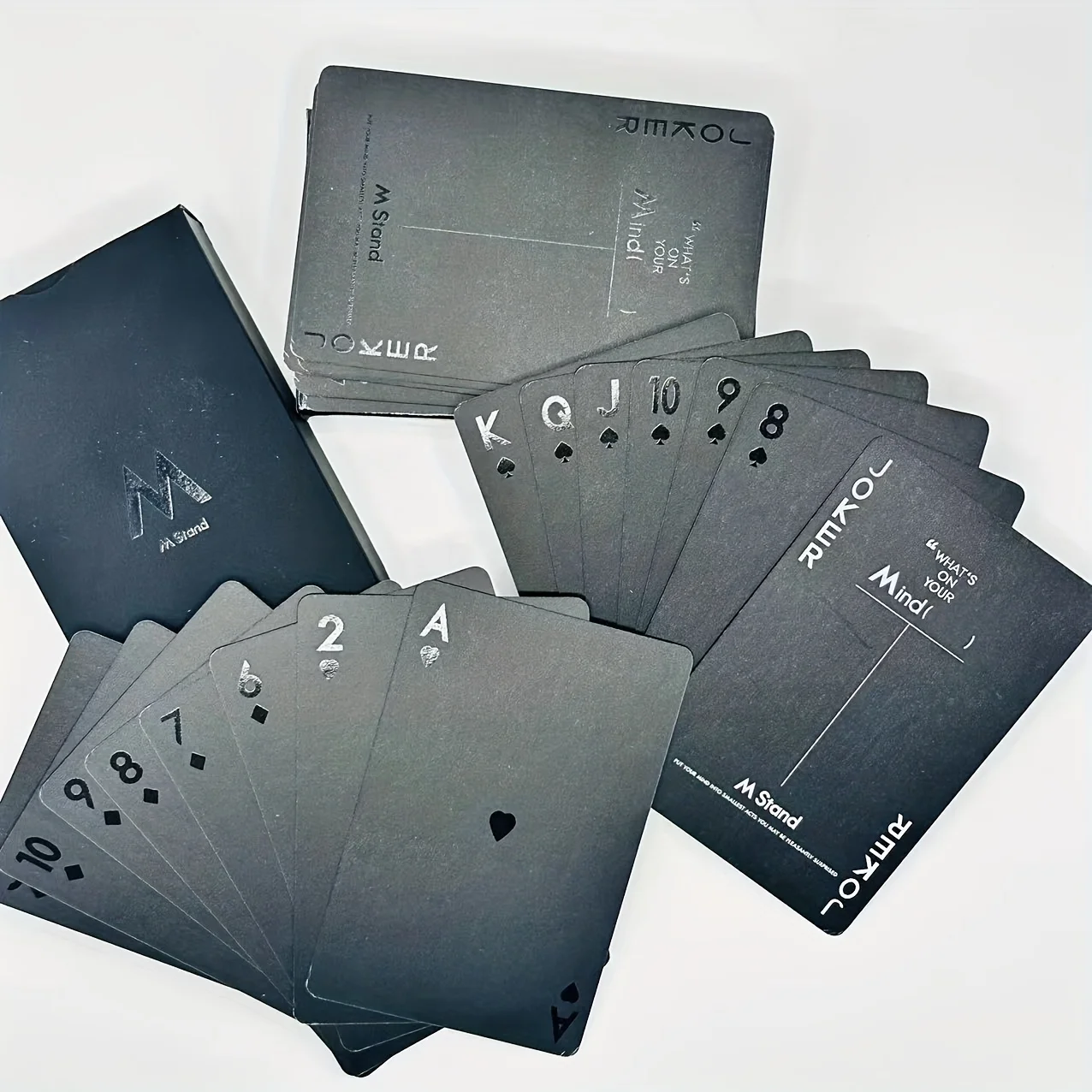 Pack of Minimalist Playing Cards for Student Gatherings And Dormitories playing cards
