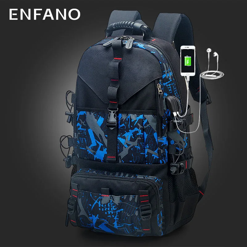 

Мужской водонепроницаемый рюкзак из ткани Оксфорд