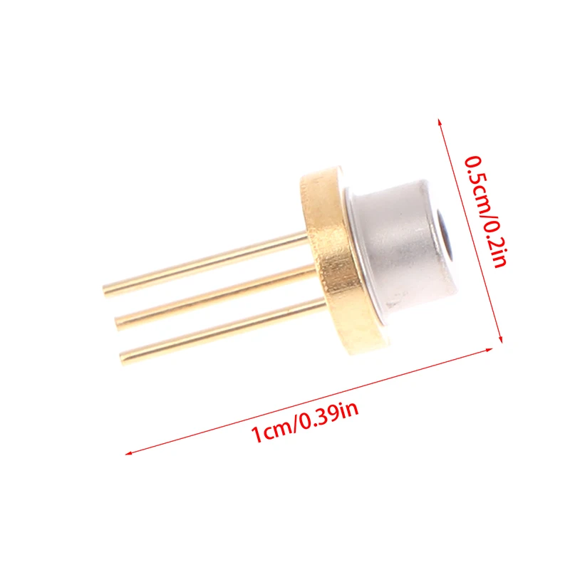 2Pcs 5mw 650nm 2.2V High Power Diode Module Red Laser Head TO-18 Laser Diode Burning Infrared LD Laser Module