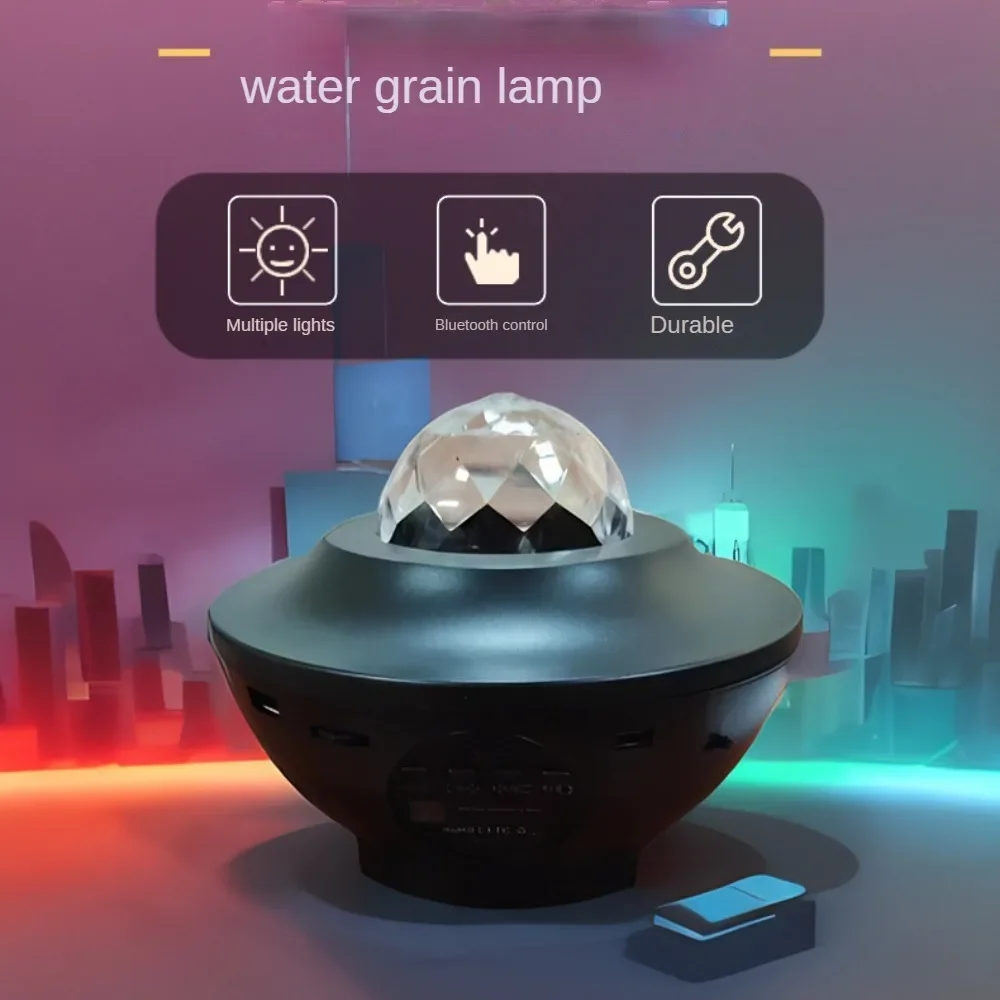 

Water Wave Lamp Projection Fantasy Northern Lights Projection Starry Sky Bluetooth Music Atmosphere Small Night Lamp Star Light