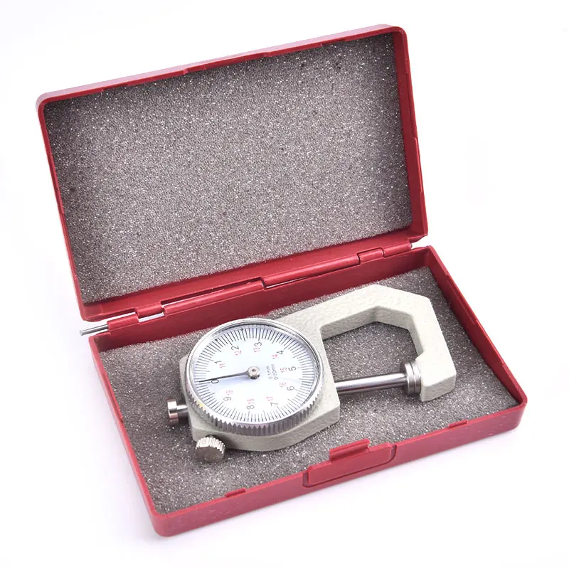 0-10mm / 0-20mm Dial Thickness Gauge Leather Paper Thickness Meter Tester For Leather Flim Paper Measure Tool Gauge thickness gauge