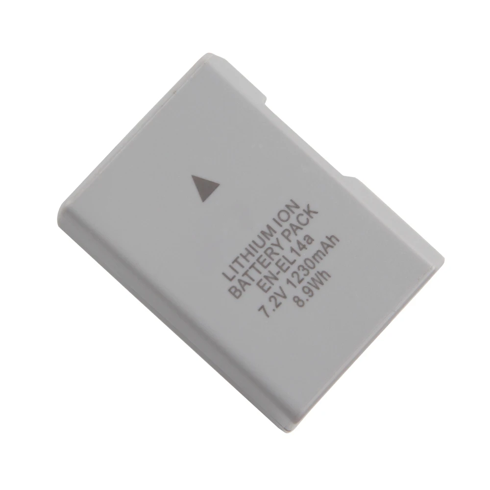 New Battery EN-EL14A for Nikon D3200 D3100 D3400 D3500 D5100 D5300 D5500 D5600 P7000 P7100 P7200 P7800 Replacement Battery