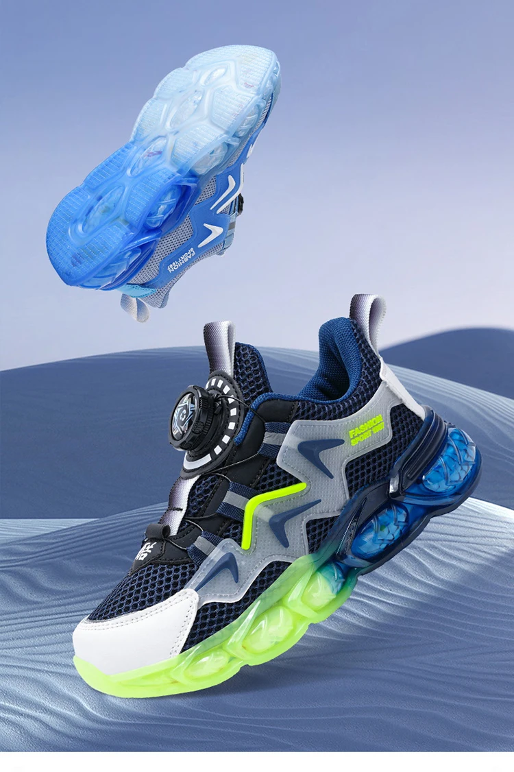 Description Picture 3 of itemKids' Casual Shoes Lightweight Breathable Sports Sneakers for Boys & Girls Comfortable Running Playing Toddler Shoes